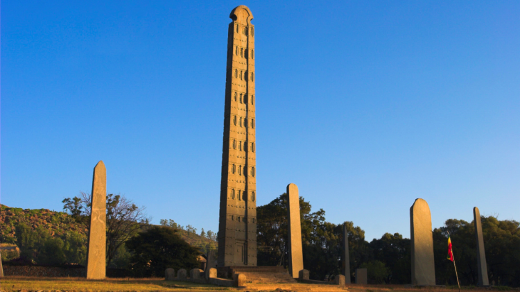 Obelisk von Aksum in Äthiopien