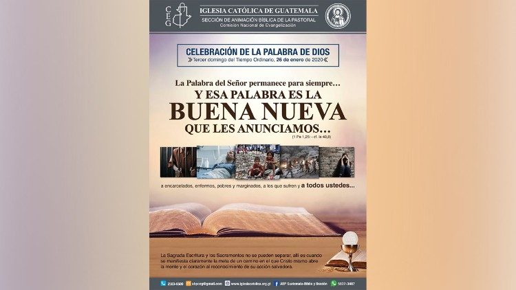 Afiche final Celebración de la Palabra de Dios