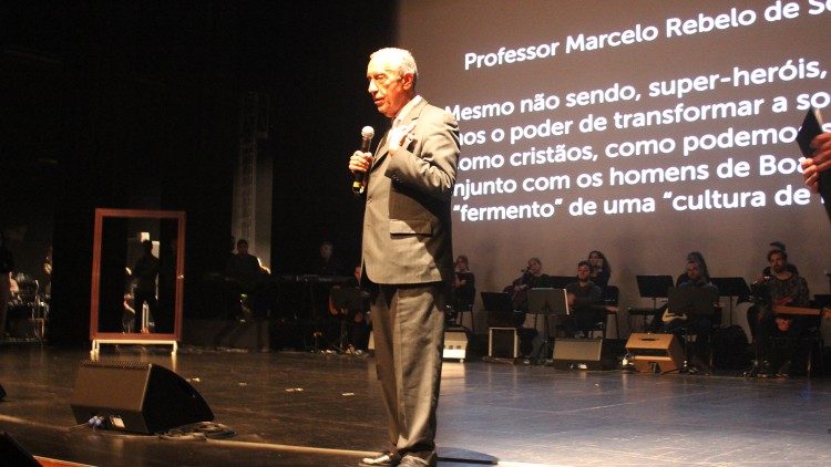 Presidente da República Marcelo Rebelo de Sousa em Sintra, para o  X Encontro Cristão 