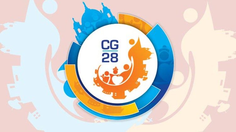 Logo dol 28° Capítulo geral dos salesianos