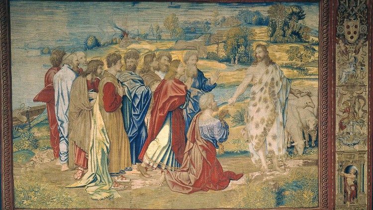 La consegna delle chiavi a San Pietro. Foto © Governatorato SCV – Direzione dei Musei