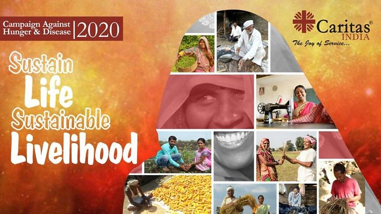 Poster of Caritas India's Lenten Campaign 2020.