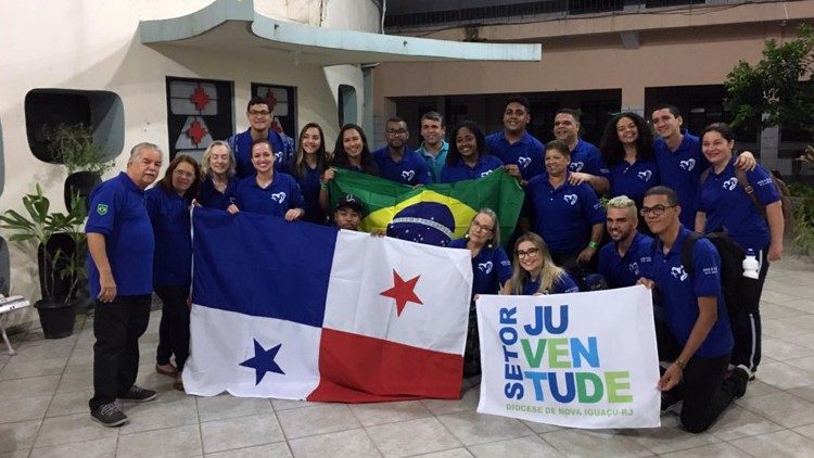 Setor Juventude da Diocese de Nova Iguaçu na JMJ do Panamá