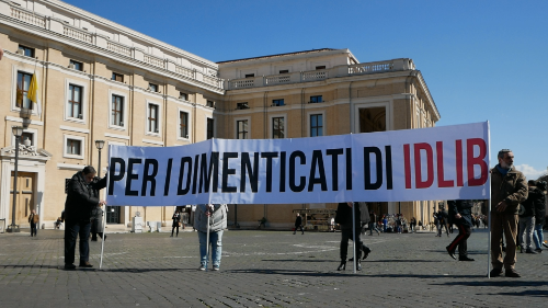 "Per i dimenticati di Idlib", a San Pietro per la pace in Siria