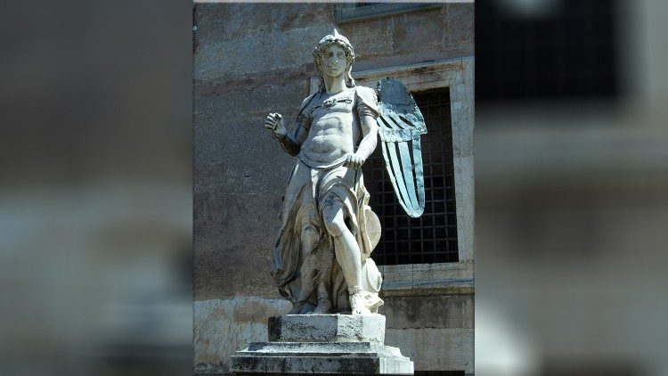 L'angelo di Raffaello da Montelupo, 1544