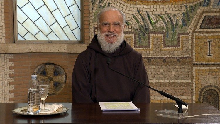 Fr Raniero Cantalamessa delivers the fourth Lenten Sermon