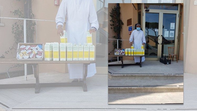 Eine Spende von Franziskus