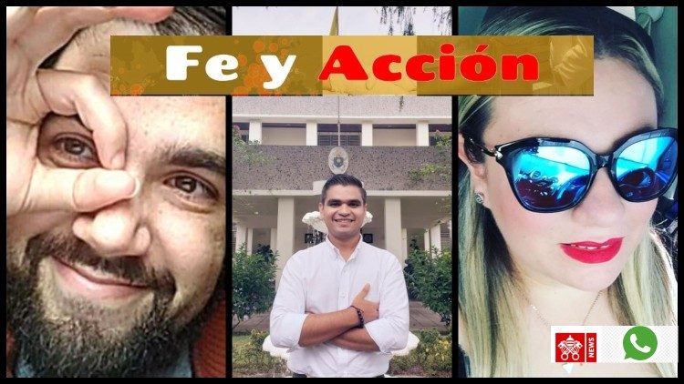 Óscar, Roberto y Daniela: jóvenes con esperanza