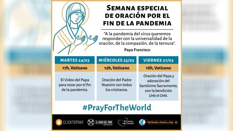 Semana especial de oración por el fin de la pandemia