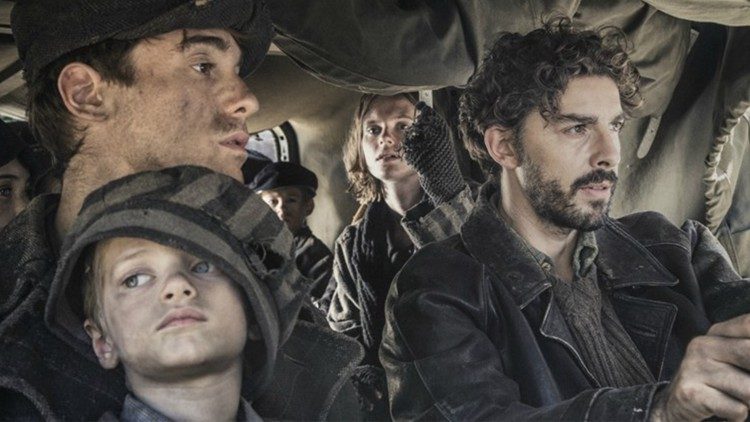 Una scena della serie tv "la guerra è finita", foto Rai