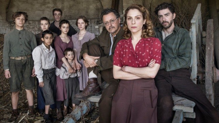 I protagonisti della serie tv "La guerra è finita", foto Rai