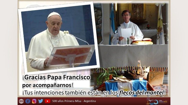 Fieles argentinos agradecen la cercanía del Papa.