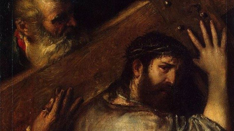 Jesus auf dem Kreuzweg