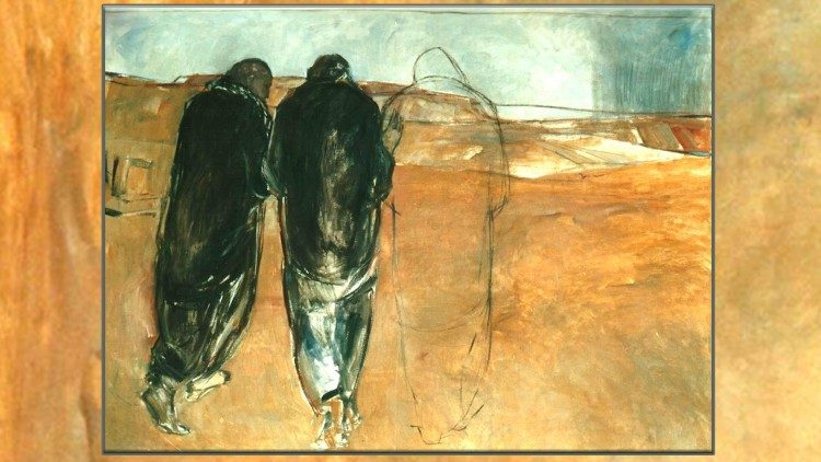 Jesus und die Emmaus-Jünger