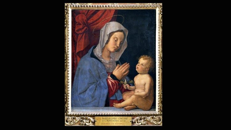 Bartolomeo Montagna (vers 1450-1523), Vierge à l'Enfant, vers 1503.  ©Musei Vaticani