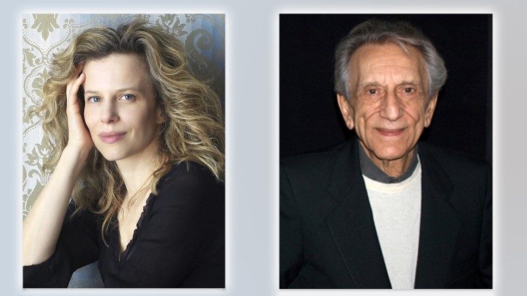 Roberto Herlitzka(Foto di G. M. Ireneo Alessi)e Sonia Bergamasco(foto Alessandro Schinco)