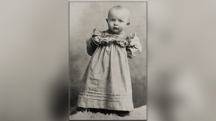 Karol Wojtyla als Kleinkind
