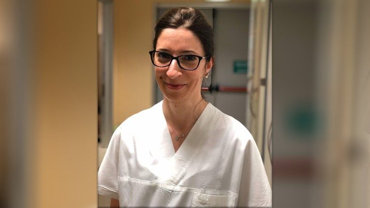 Barbara Valle, infermiera ospedale Papa Giovanni XXIII di Bergamo