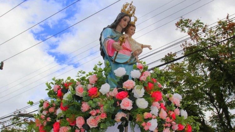 Joinville: Procissão Mariana Motorizada em tempo de pandemia