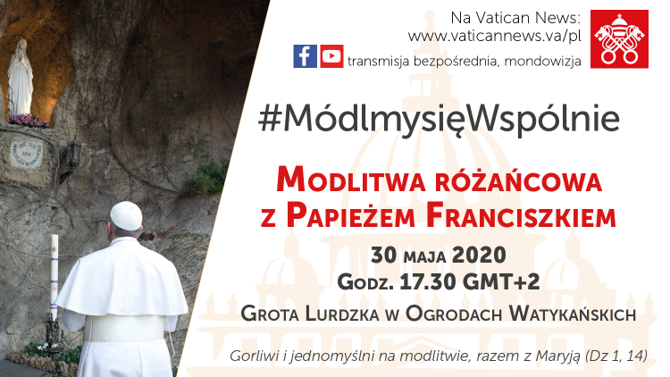 Modlitwa różańcowa z Papieżem Franciszkiem