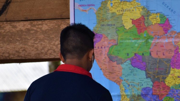 Mapa da tríplice fronteira