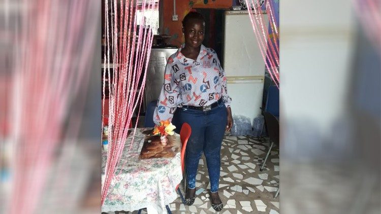 Augusta en su restaurante. Su primer sueño 