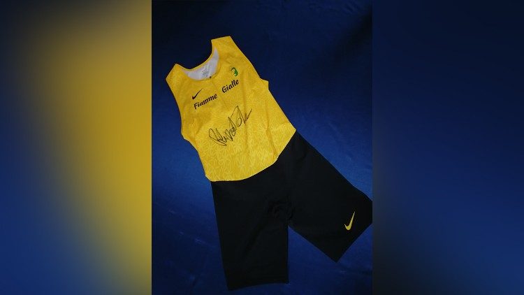 Il body da gara di Filippo Tortu