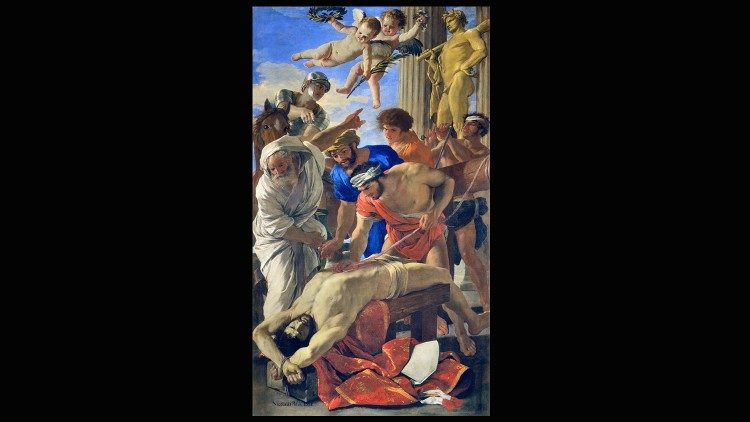 Nicolas Poussin, Martyrdom of St Elmo, c. 1628 Vatican Museums, Pinacoteca © Musei Vaticani