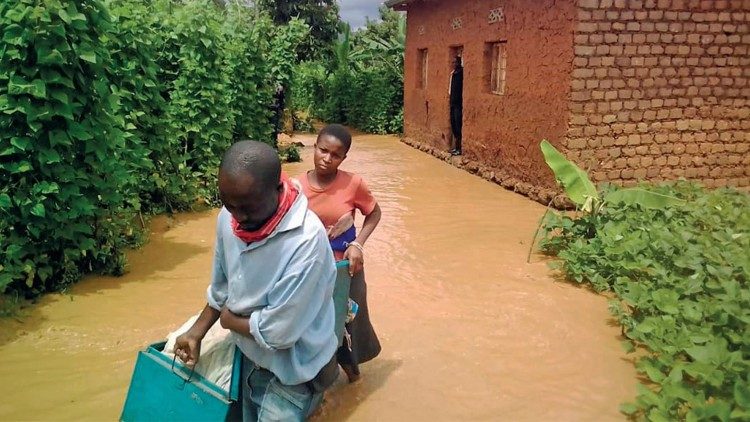Dramatyczna sytuacja powodzian w Rwandzie