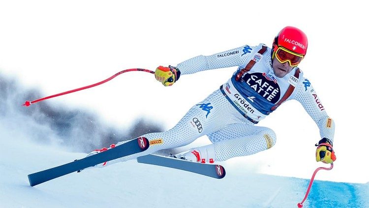 Anche il campione di sci Christof Innerhofer partecipa a We Run Together