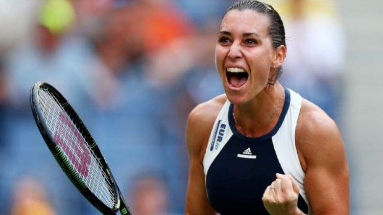 La tennista Flavia Pennetta