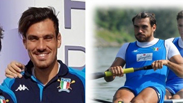 Il campione di canottaggio Giuseppe Vicino ha messo all'asta il suo body da gara