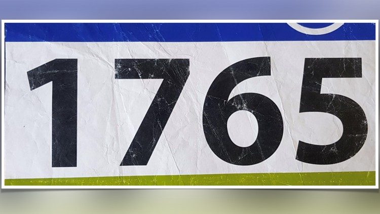 La pettorina dell'atleta Martina Caironi messa all'asta