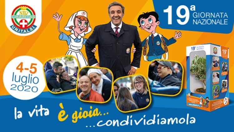 Flavio Insinna è il testimonial della 19.ma Giornata internazionale Unitalsi