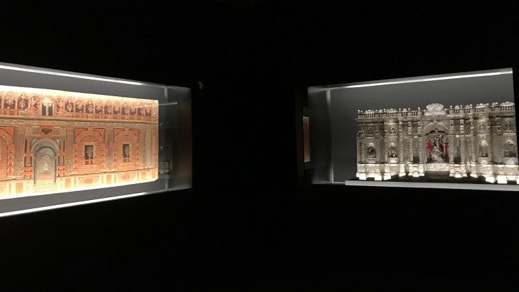 L'allestimento della mostra