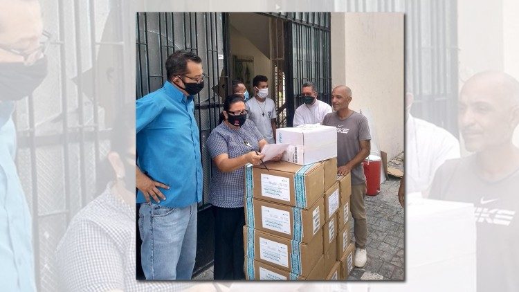 Ayuda de Caritas, Venezuela.