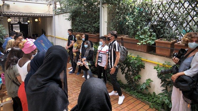 I profughi arrivati a Roma