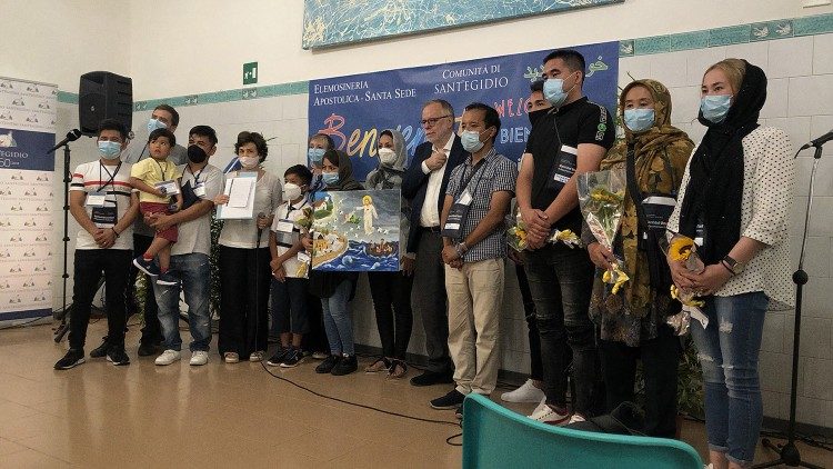 I profughi arrivati a Roma