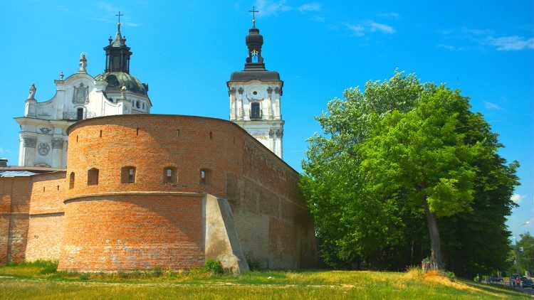 Monastère des carmélites déchaussées, sanctuaire national des catholiques latins en Ukraine à Berdyciv. 