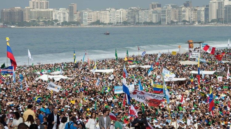 Misa en Capacabana, 2013.