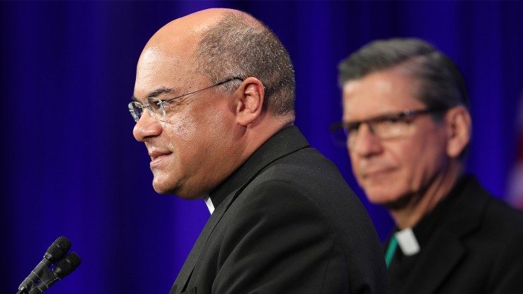 Mgr Shelton Fabre, président du Comité des évêques américains contre le racisme. 