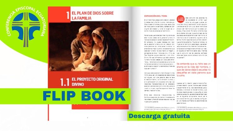 El Papa se lo pidió y el resultado es un Flip Book para las familias.
