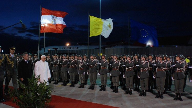 Der Österreichbesuch von Papst Benedikt XVI. im Jahr 2007