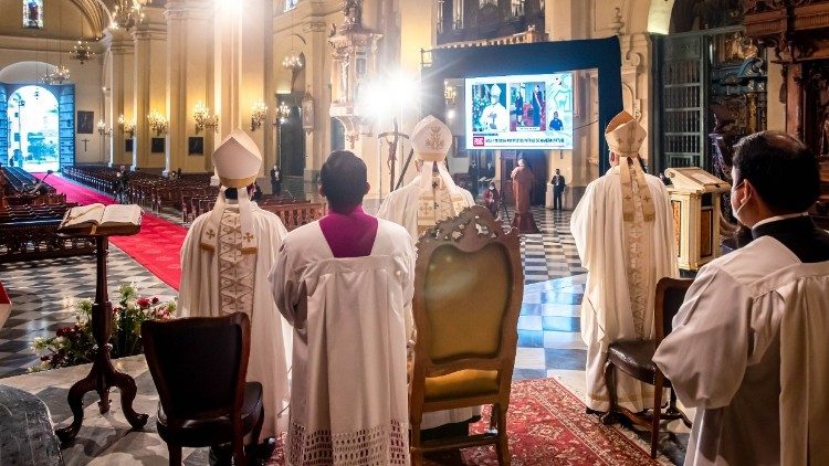 Celebración del Te Deum Lima (Perú) por el 199 aniversario de independencia 