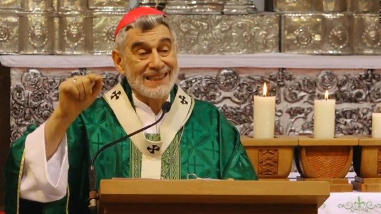 Monseñor Sergio Gualberti, Arzobispo de Santa Cruz, Bolivia