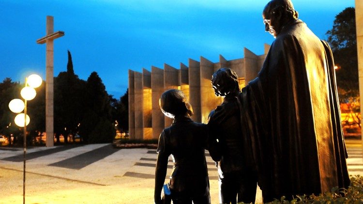 Imagem de Marcelino Champagnat em Curitiba, no Brasil