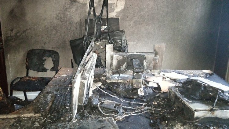 Sede da Redação do 'Canal de Moçambique' em Maputo destruída pelo fogo