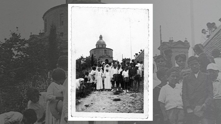 Marella e i suoi ragazzi a San Luca
