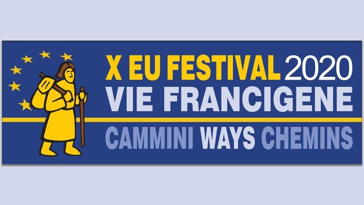 Logo del Festival Europeo de la Vía Francígena