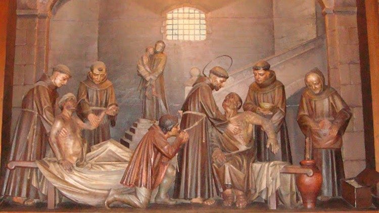 St Francis and the lepers